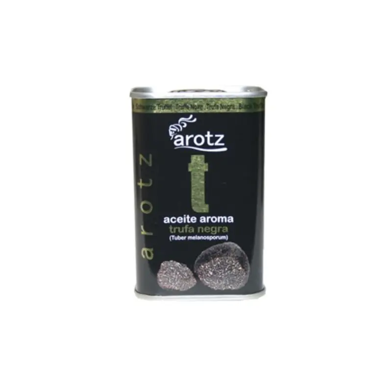 AZ38B Lata Ac. Oliva Trufa Melanosporum (200ml) "Arotz" - Imagen 1