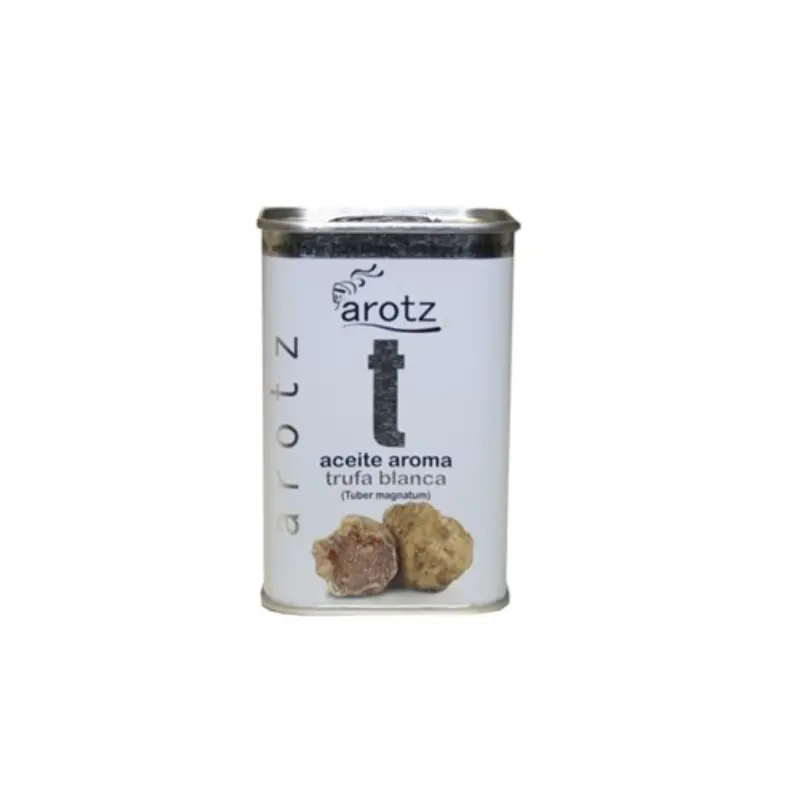 AZ39A Lata Ac. Oliv Trufa Magnatum (Blanca) (200ml) "Arotz" - Imagen 1
