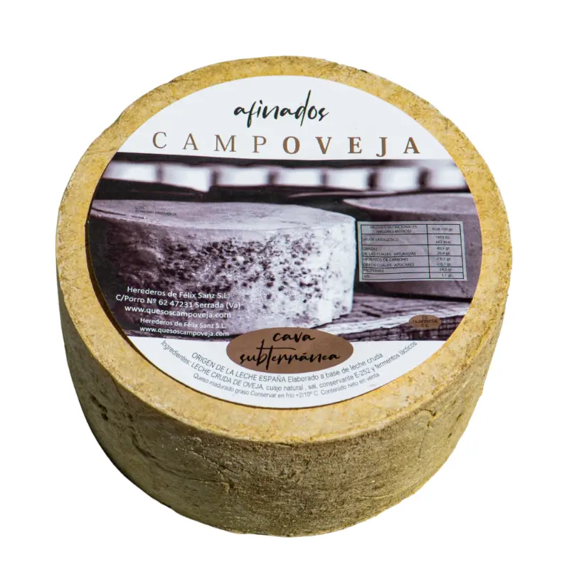 CT07 Queso Oveja Cava Subterranea "Campoveja" - Imagen 1