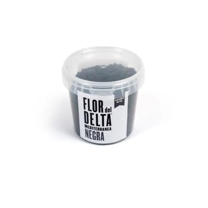 FD380618 Escamas Sal Negra (350gr) "Flor del Delta" - Imagen 1